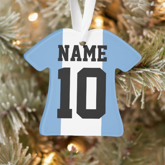Personalisierter individuelle Name und Nummer Arge Ornament (Baum)