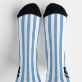 Personalisierter individuelle Name und Nummer Arge Socken (Oben)