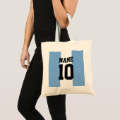 Personalisierter individuelle Name und Nummer Arge Tragetasche (Vorderseite (Produkt))