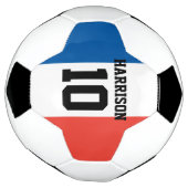 Personalisierter individuelle Name- und Nummernfla Fußball (Gedreht)