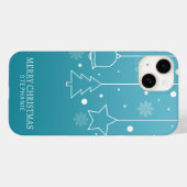 Personalisierter Individuelle Name Weihnachten | T Case-Mate iPhone Hülle (Rückseite (Horizontal))