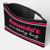 Personalisierter Individuelle Name Zubehörtasche (Offen)