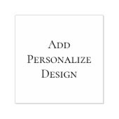 Personalisierter individueller 1,5" x 1,5" Stempel (Design)
