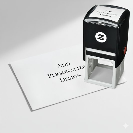 Personalisierter individueller 1,5" x 1,5" Stempel