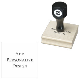 Personalisierter individueller 2,5" x 2,5" gummistempel