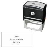 Personalisierter individueller 2,9" x 1,4" permastempel (Beispiel)