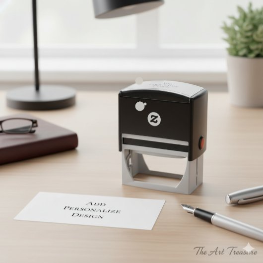 Personalisierter individueller 2,9" x 1,4" permastempel