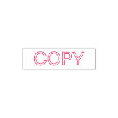 Personalisierter individueller COPY Selbstfärber-S Permastempel (Design)