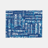 Personalisierter individueller Name für Michael Fleecedecke (Vorderseite (Horizontal))
