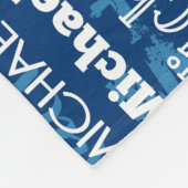 Personalisierter individueller Name für Michael Fleecedecke (Ecke)
