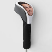 Personalisierter individueller Papa-Gesicht Golf Headcover (angewinkelt)