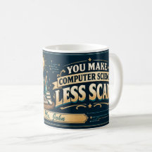 Personalisierter Informatik-Lehrer-Mug, Danke!