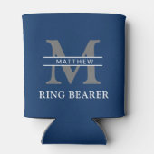 personalisierter Initial- und Namensring Dosenkühler (Rückseite)