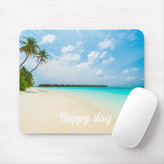 Personalisierter Inselurlaub Souvenirgeschenk Mousepad (Mit Mouse)