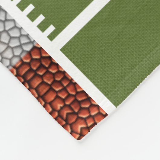 Personalisierter internationaler Klassiker Fleecedecke (Ecke)