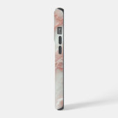 Personalisierter iPhone Case mit Rosa-Marble Hülle (Linke Seite)