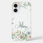 Personalisierter iPhone Case mit Wild Small Blume (Rückseite)