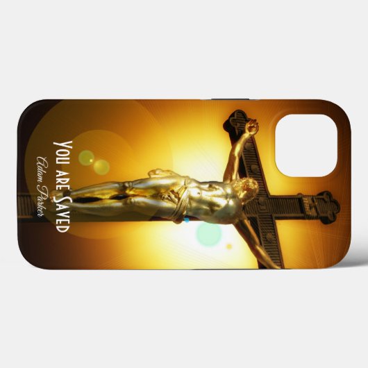 Personalisierter iPhone-Fall Jesus Cross Case-Mate iPhone Hülle (Rückseite (Horizontal))