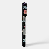 Personalisierter iPhone-Fall mit zartem Blumenmust Case-Mate iPhone Hülle (Rückseite / Rechts)