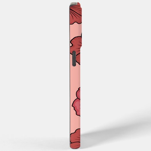 Personalisierter iPhone-Gehäuse mit tropischem Hib Case-Mate iPhone Hülle (Rückseite / Rechts)