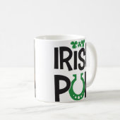Personalisierter Irischer Hunde-Foto-Becher Kaffeetasse (VorderseiteRechts)