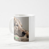 Personalisierter Irischer Hunde-Foto-Becher Kaffeetasse (Vorderseite Links)