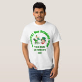 Personalisierter irischer St. Patrick-Tag T-Shirt (Vorne ganz)