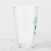 Personalisierter irischer St. Patrick's Day Glas (Rechts)
