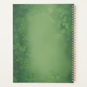 Personalisierter Irish Dancer mit Black Hair Dance Planer (Rückseite)