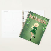 Personalisierter Irish Dancer mit Blond Hair Dance Planer (Anzeige)