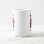 Personalisierter italienischer Spinone-Hundetext-M Kaffeetasse (Mittel)