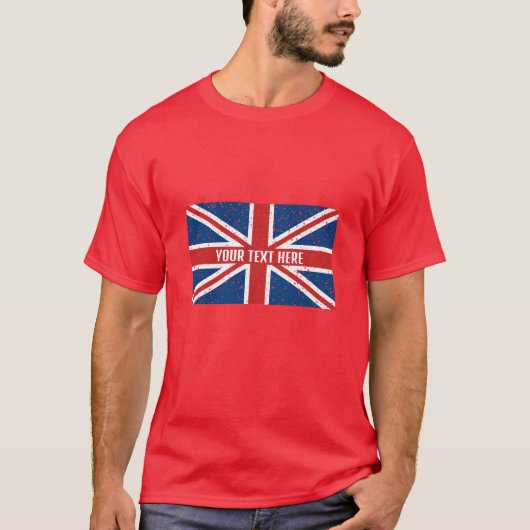 Personalisierter Jack-T - Shirt der British Union (Vorderseite)