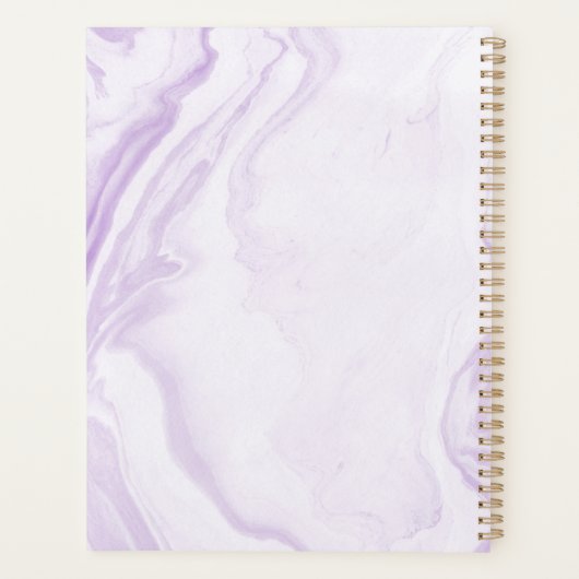 Personalisierter Jahresplanner Planer (Rückseite)