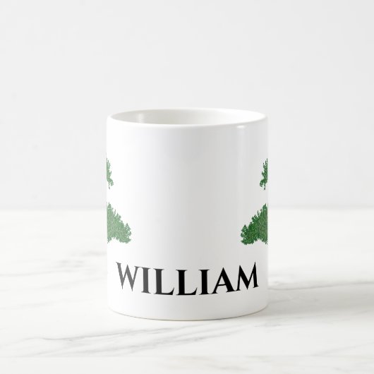 Personalisierter japanischer Bonsai Tree Kaffeetasse (Mittel)