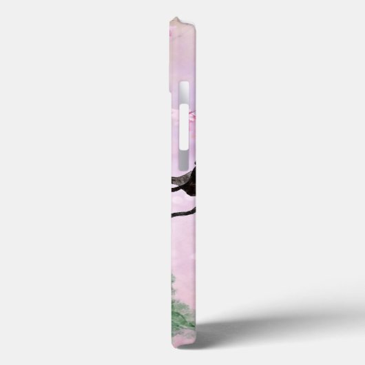 Personalisierter Japanischer Schwalm, Tempel, Blos Case-Mate iPhone Hülle (Rückseite / Links)