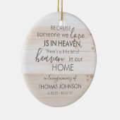 Personalisierter Jemand in der Keramik Ornament (Rechts)