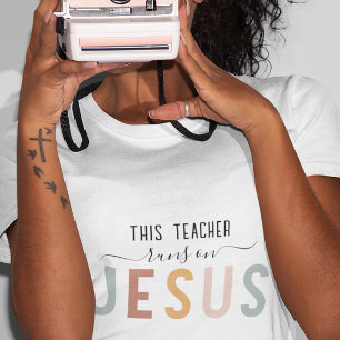 Personalisierter Jesus-Glaube-Beruf T - Shirt