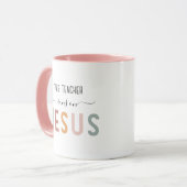 Personalisierter Jesus-Glaubenslehrer Tasse (Vorderseite Links)