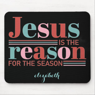 Personalisierter Jesus ist der Grund für die Saiso Mousepad