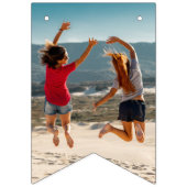 Personalisierter Jubiläumsammer Wimpelkette (Dritte Fahne)