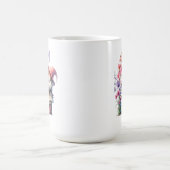 Personalisierter Juli Geburtsmonat Garten Gnome Kaffeetasse (Mittel)