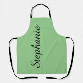 Personalisierter Jumbo-Script-Name Wählen Sie Ihre Schürze (Vorderseite)
