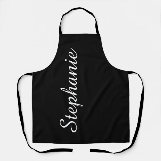 Personalisierter Jumbo-Script-Name Wählen Sie Ihre Schürze (Vorderseite)