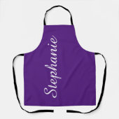 Personalisierter Jumbo-Script-Name Wählen Sie Ihre Schürze (Vorderseite)