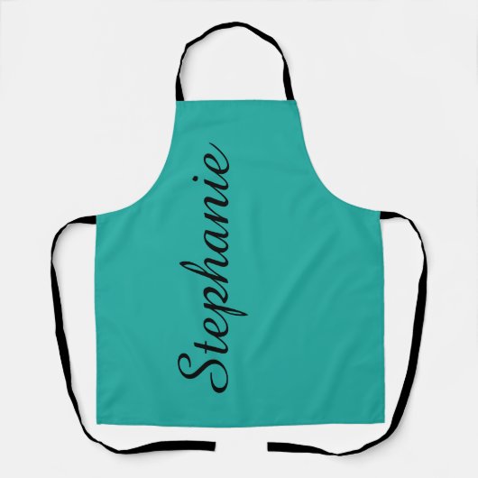 Personalisierter Jumbo-Script-Name Wählen Sie Ihre Schürze (Vorderseite)