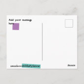 Personalisierter Junge Geburtstagskarte - Peter Ra Postkarte (Rückseite)