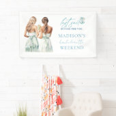 Personalisierter Junggeselinnen-Abschied Banner (Insitu)