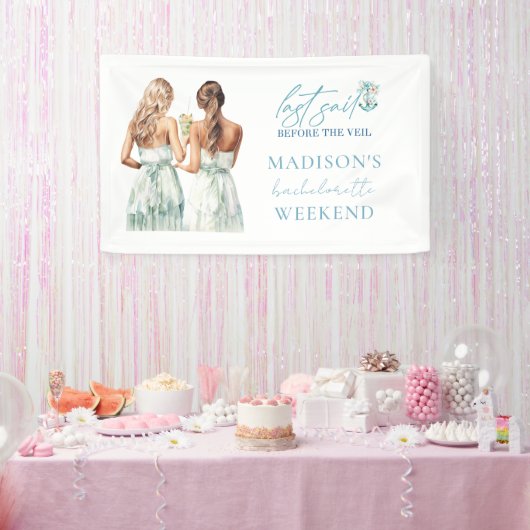 Personalisierter Junggeselinnen-Abschied Banner (Party)