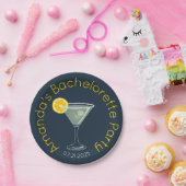 Personalisierter Junggeselinnen-Abschied Pappteller (Party)