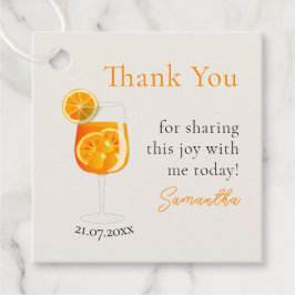 Personalisierter Junggeselinnen-Abschied Vielen Da Geschenkanhänger